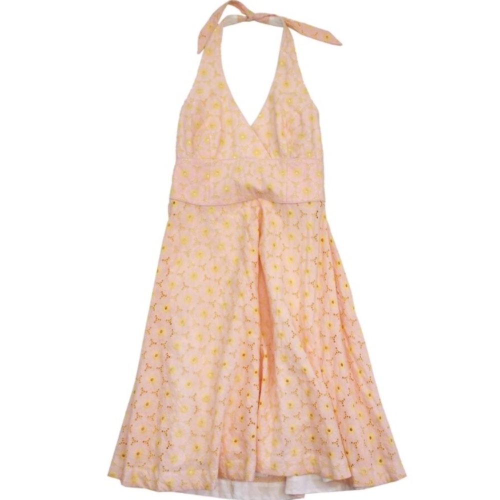 Lilly Pulitzer Eyelet Halter Dress